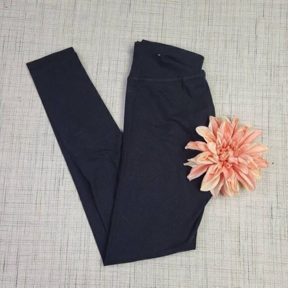 Aerie Women's Chill Play Move Wide Waistband‎ Black Leggings Size Small - Picture 4 of 4